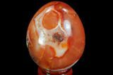 Colorful Carnelian Agate Egg - Madagascar #98528-1